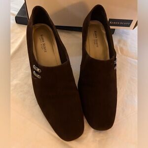 Karen Scott Brown Suede Shoes